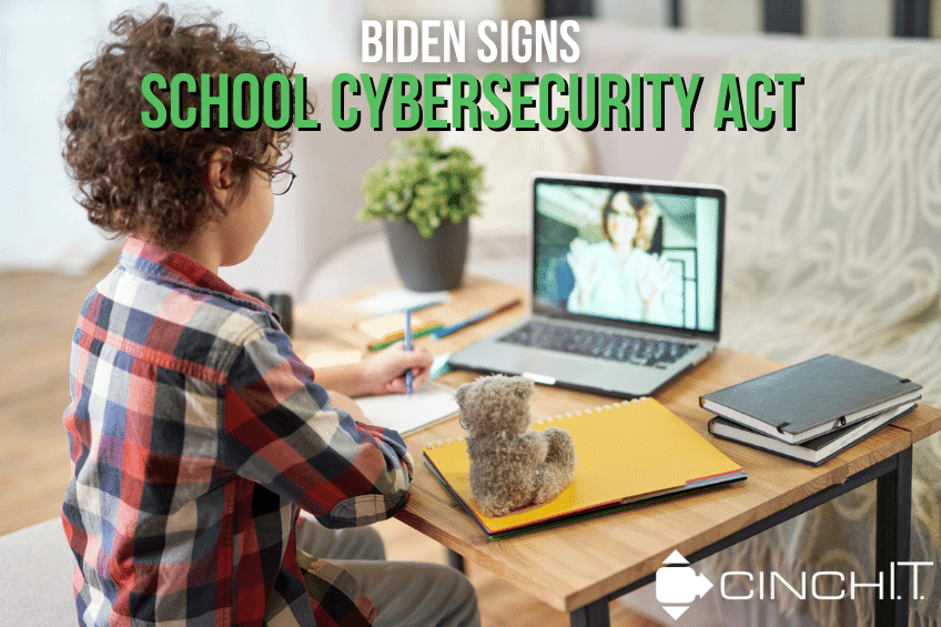 Biden Signs School Cybersecurity Act Into Law