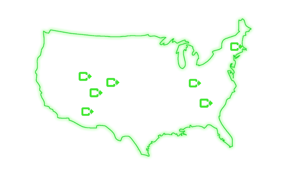 Cinch IT Locations Map