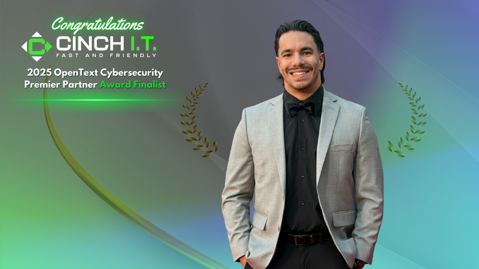 Cinch Named Finalist Among Best Cybersecurity MSPs 2025 Titans Gala